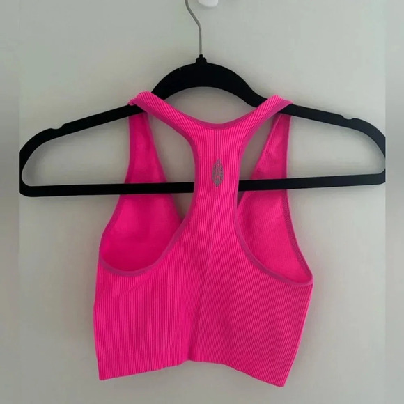 Free People Free  Throw Crop Tank in Pink - Picture 6 of 7